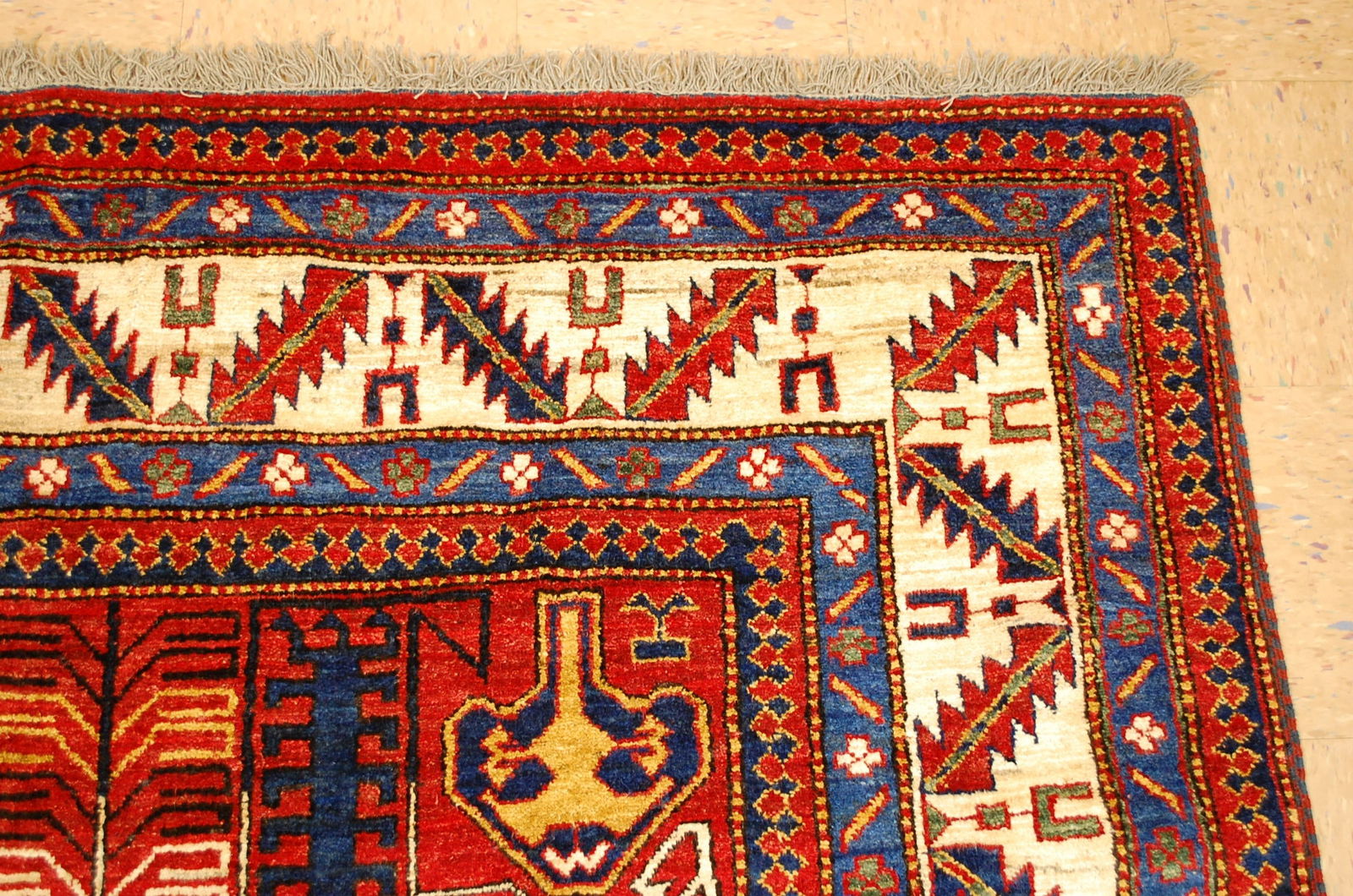 AFGHAN CHOBI RUG 6.4x7.8 - 6