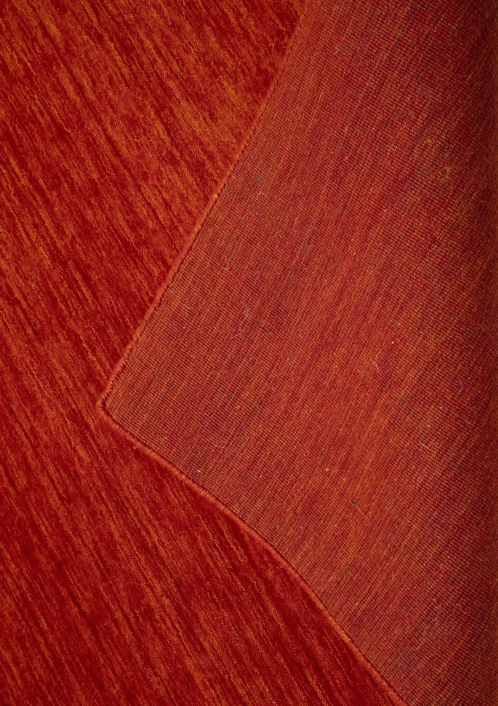 Orange-red Tribal 8X10 Gabbeh Modern Rug - 12