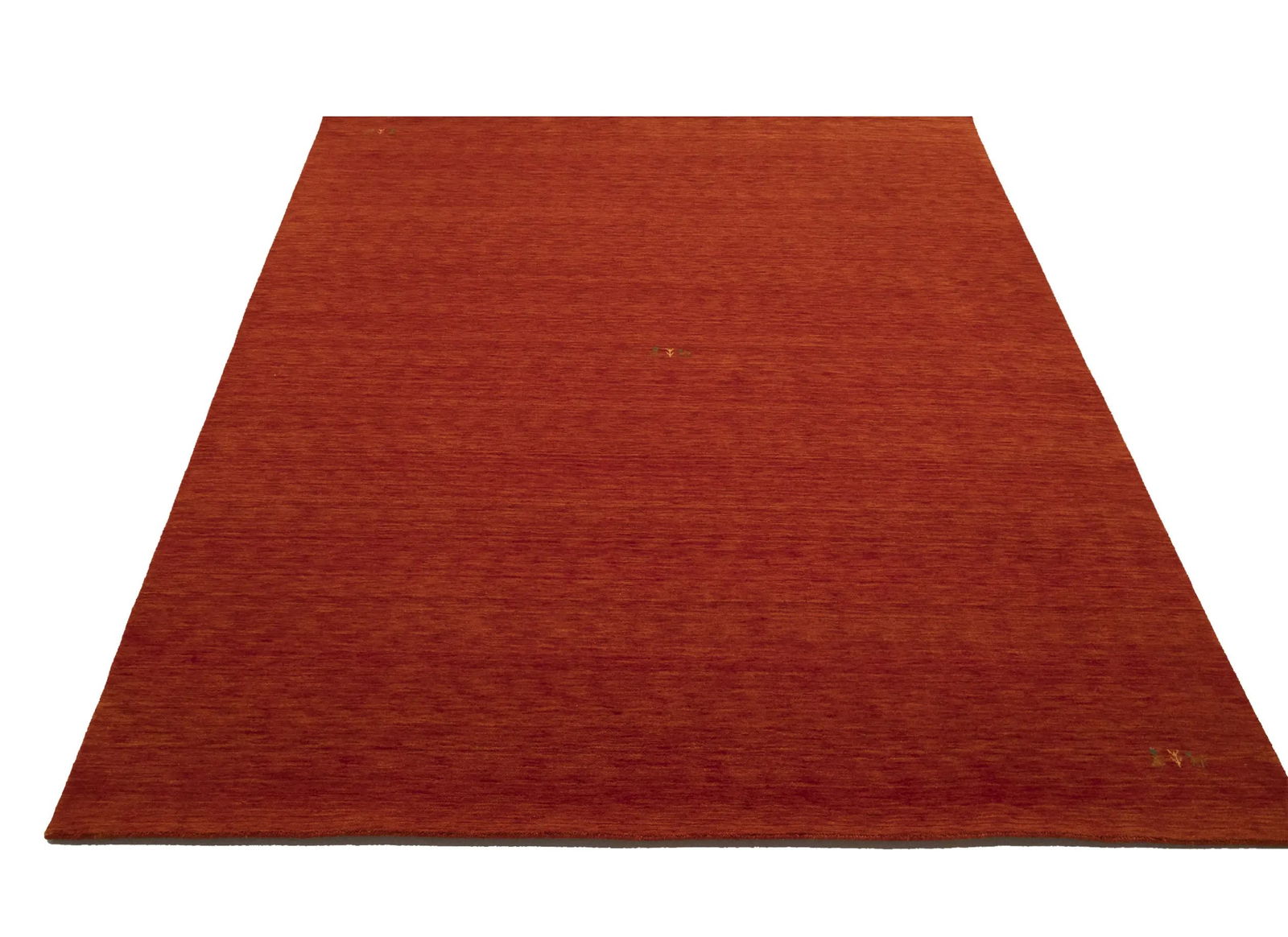 Orange-red Tribal 8X10 Gabbeh Modern Rug - 3