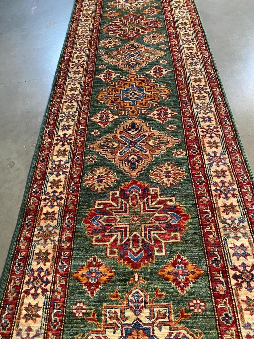 EXQUISITE SUPER KAZAK RUNNER 2'.8"x10'.9" - 5
