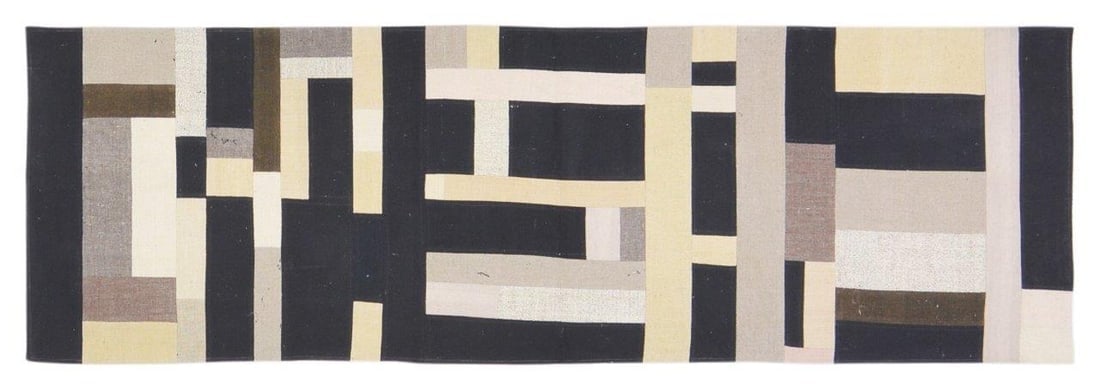 TURKISH FLATWEAVE WOOL RUG (1 of 4)
