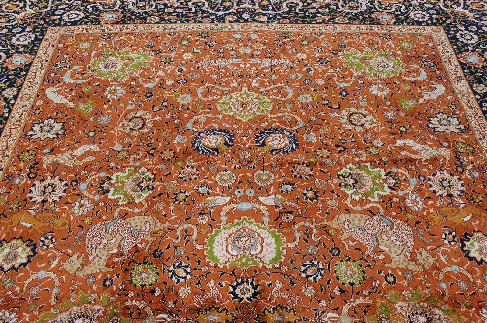Persian ARDEBIL RUG 10x13.9 - 2