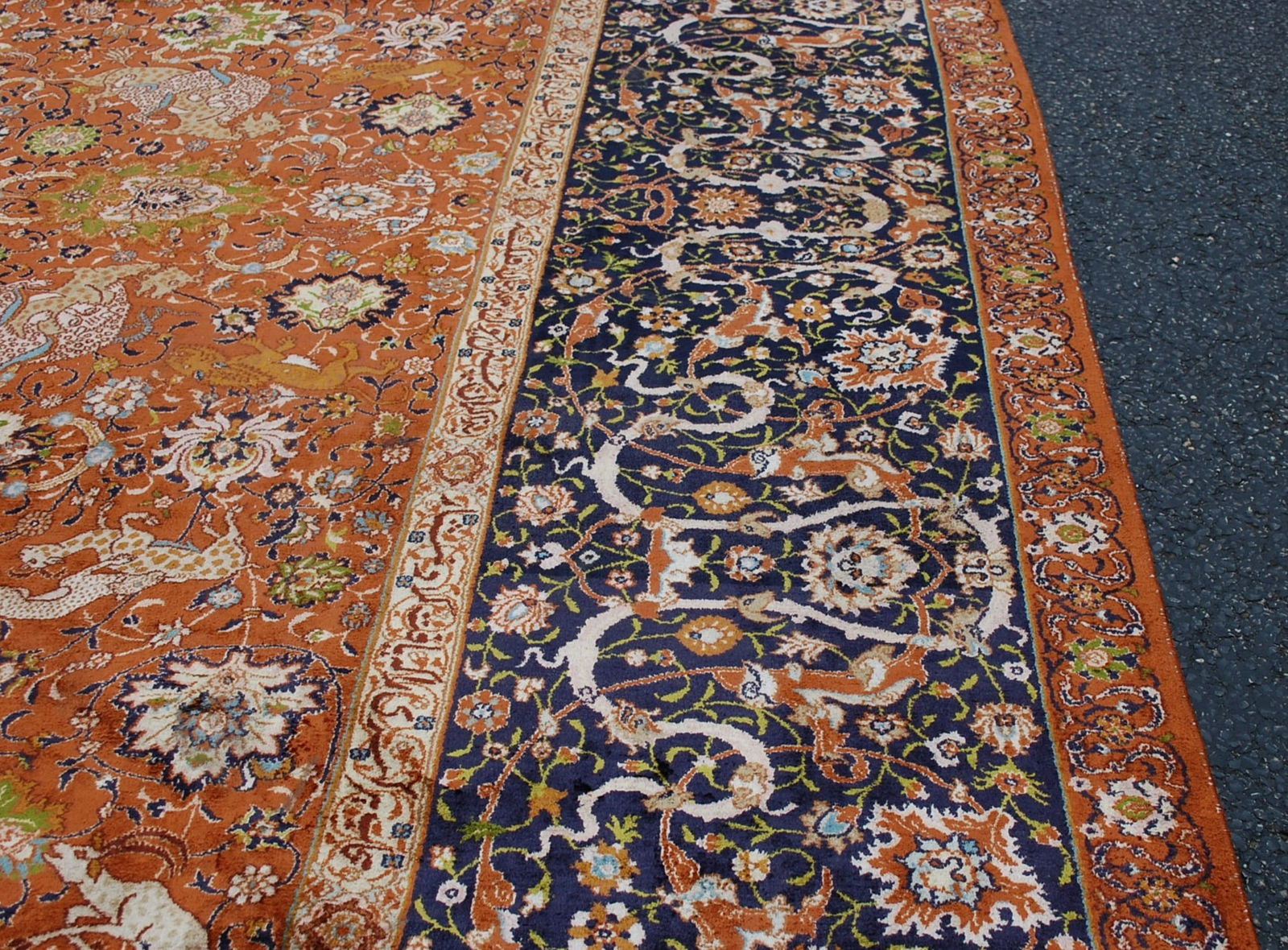 Persian ARDEBIL RUG 10x13.9 - 8