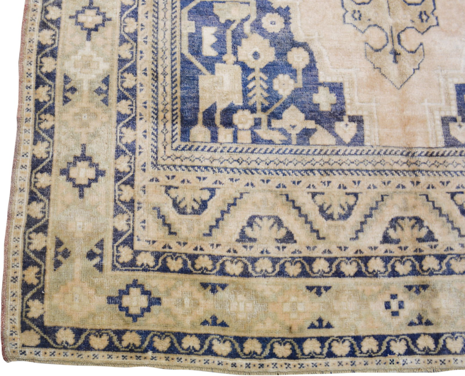 TURKISH HAND KNOTTED WOOL RUG - 4
