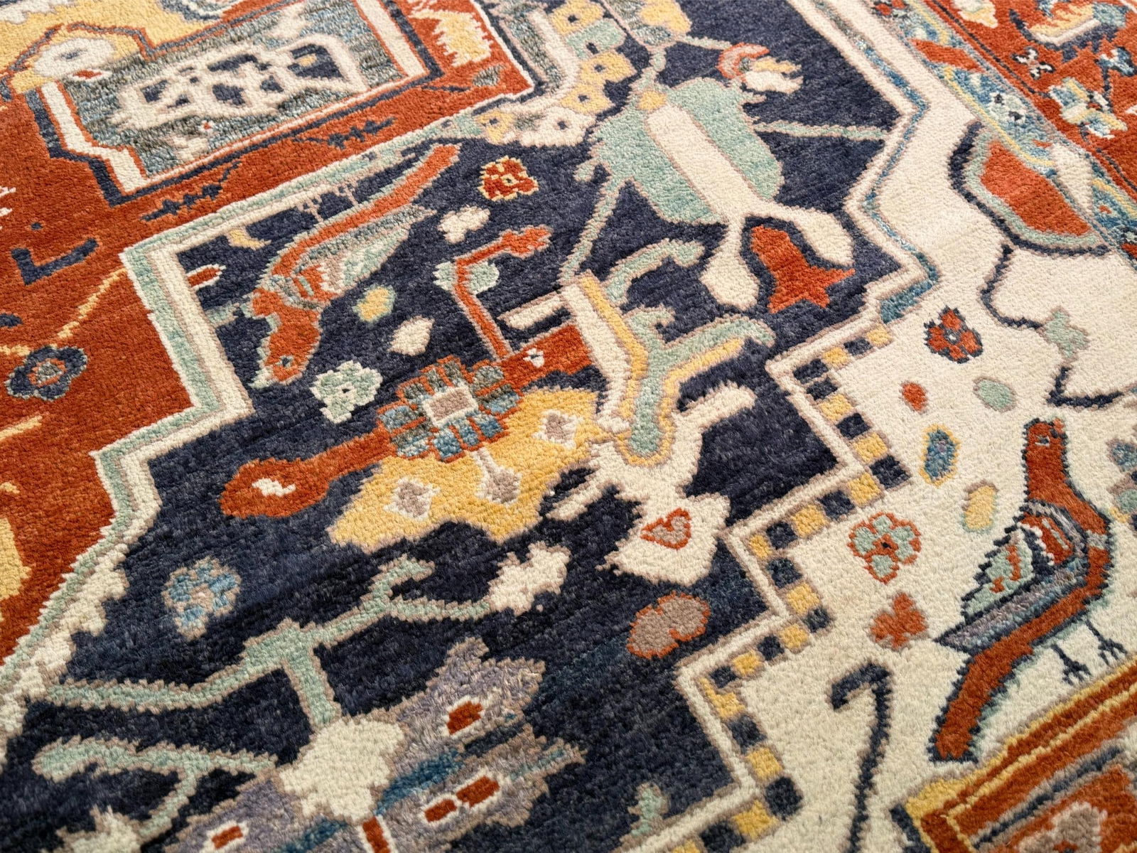 Fine Serapi Design Rug 8x11 - 4