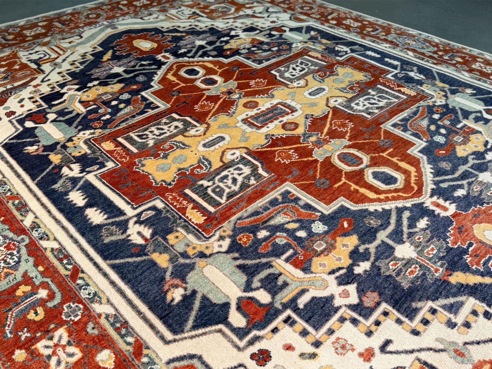 Fine Serapi Design Rug 8x11 - 9