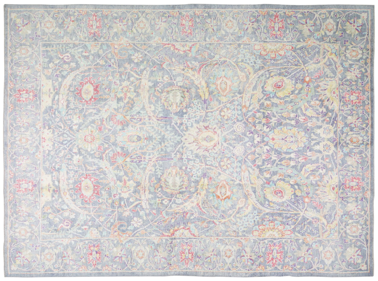 PAKISTANI HAND KNOTTED WOOL RUG (1 of 6)