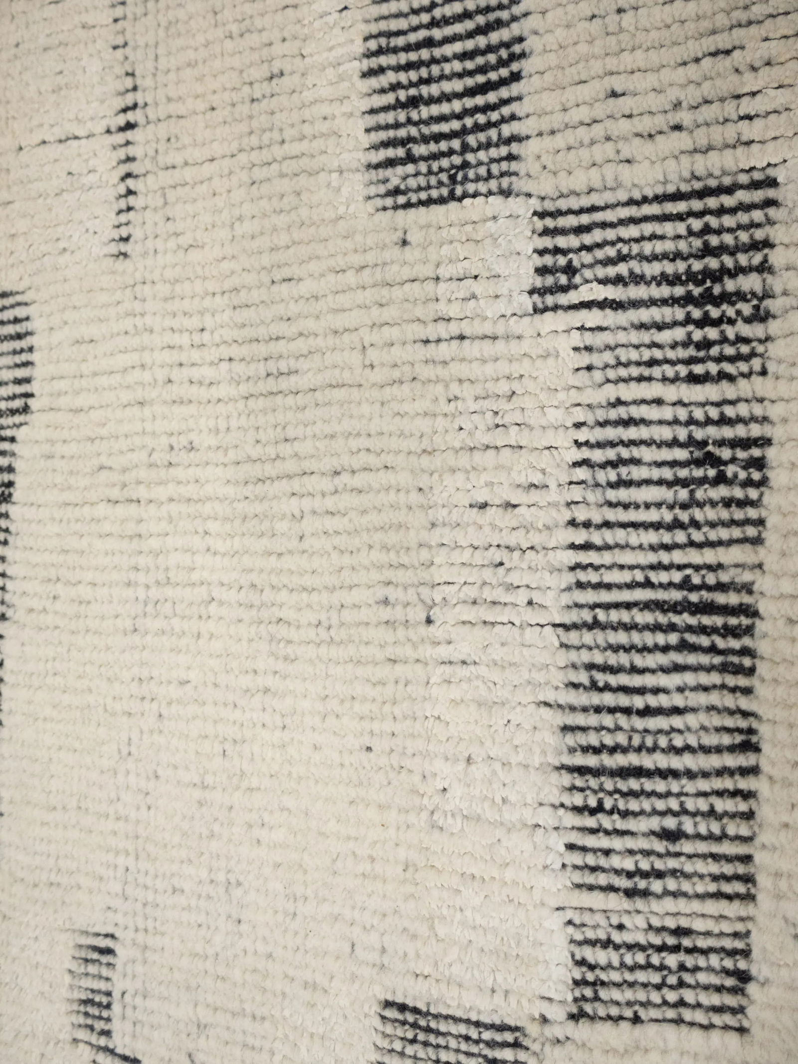 Cream Abstract 9X12 Oriental Modern Rug - 10