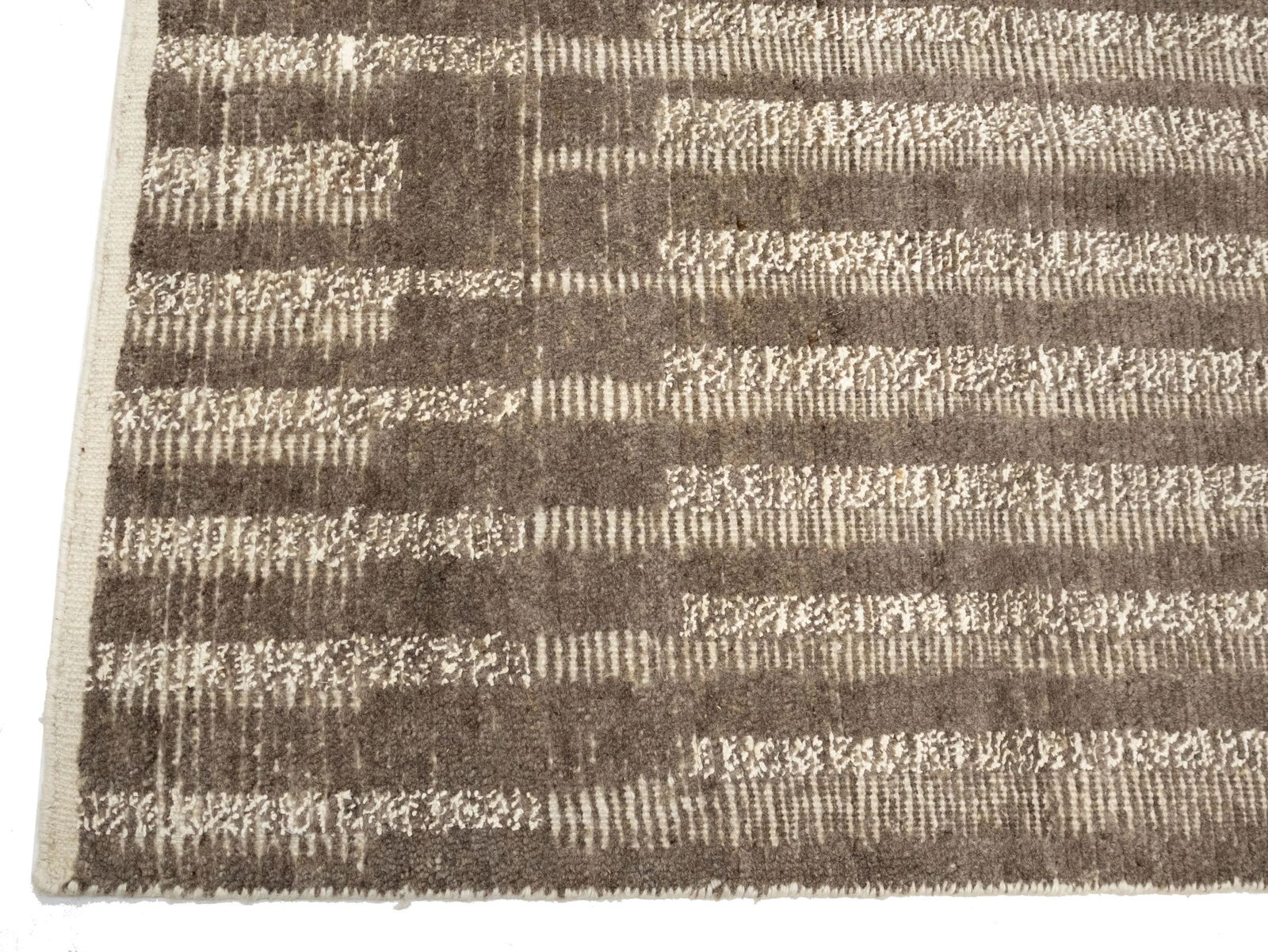 Brown Abstract 8X10 Modern Oriental Rug - 13