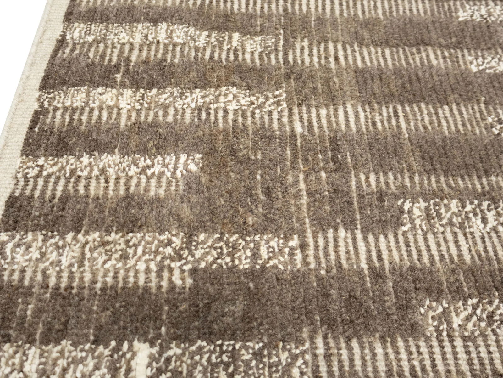 Brown Abstract 8X10 Modern Oriental Rug - 14