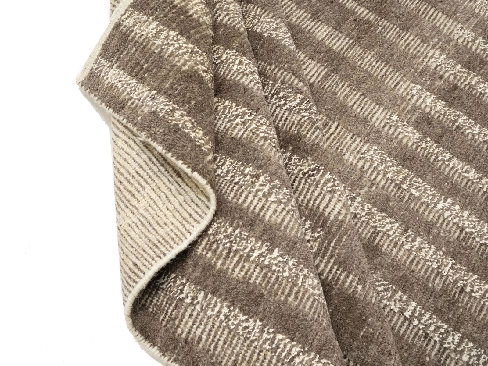 Brown Abstract 8X10 Modern Oriental Rug - 15