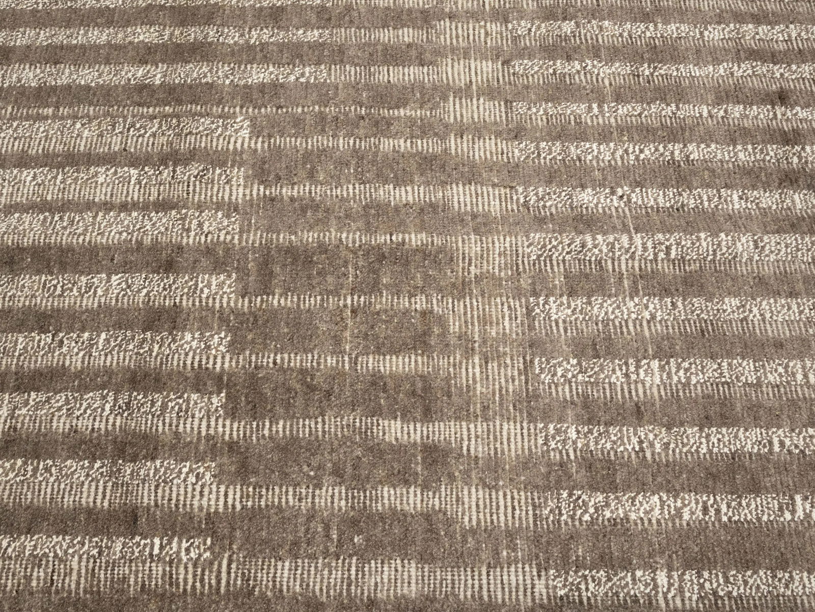 Brown Abstract 8X10 Modern Oriental Rug - 5