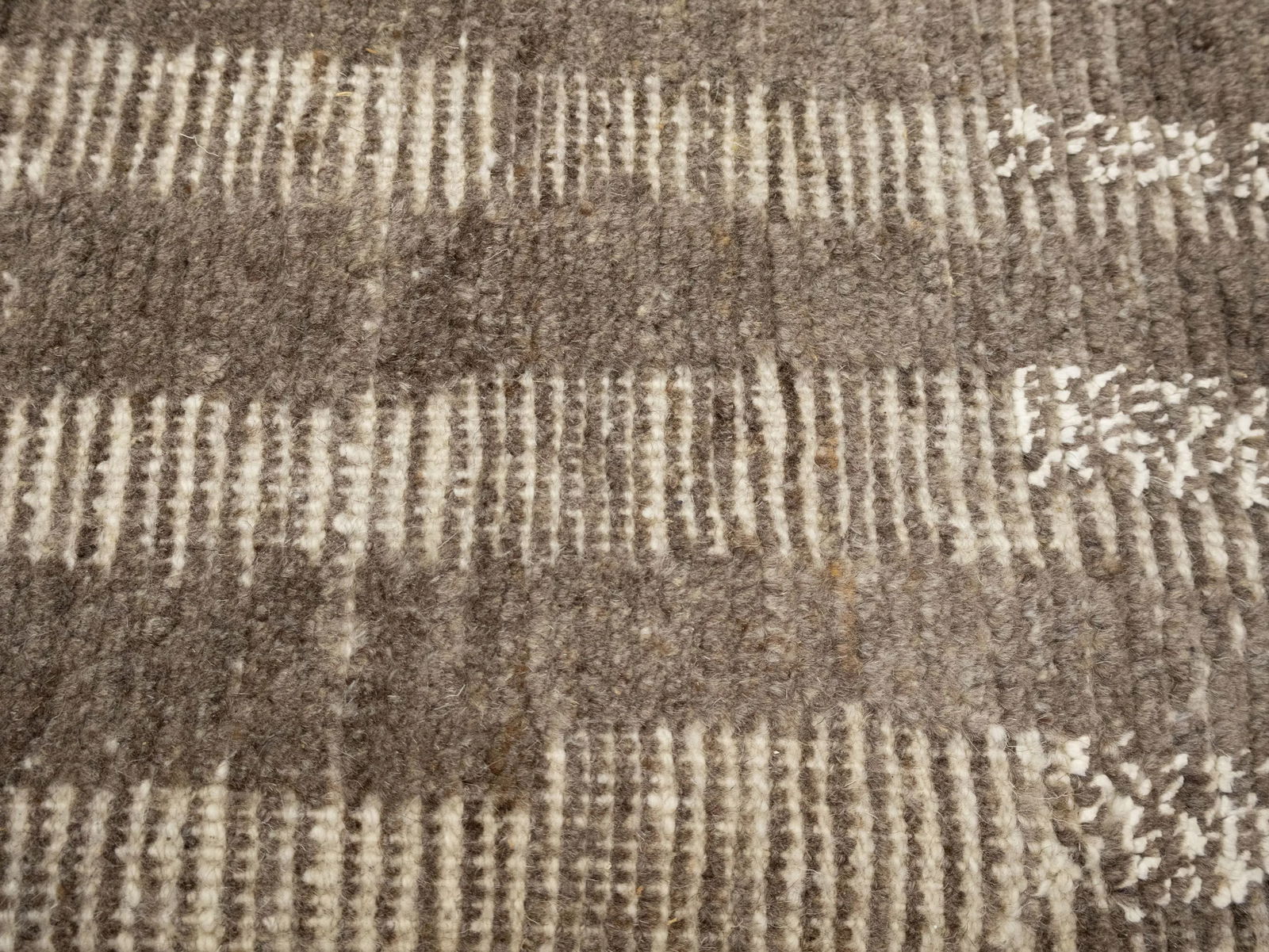 Brown Abstract 8X10 Modern Oriental Rug - 7