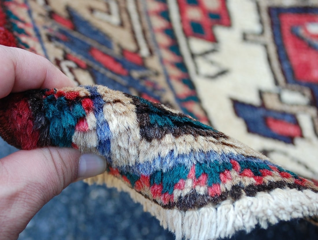 PERSIAN HERIZ RUG 3'5" x10'8" - 9