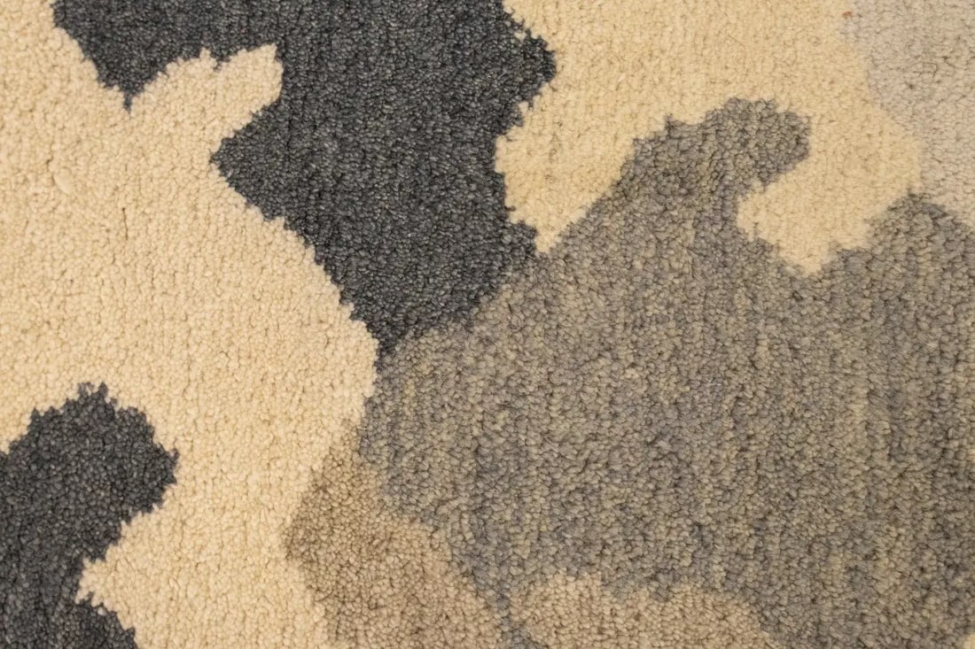 Multicolored Abstract 6'4X9'8 Indo-Gabbeh Oriental Rug - 11