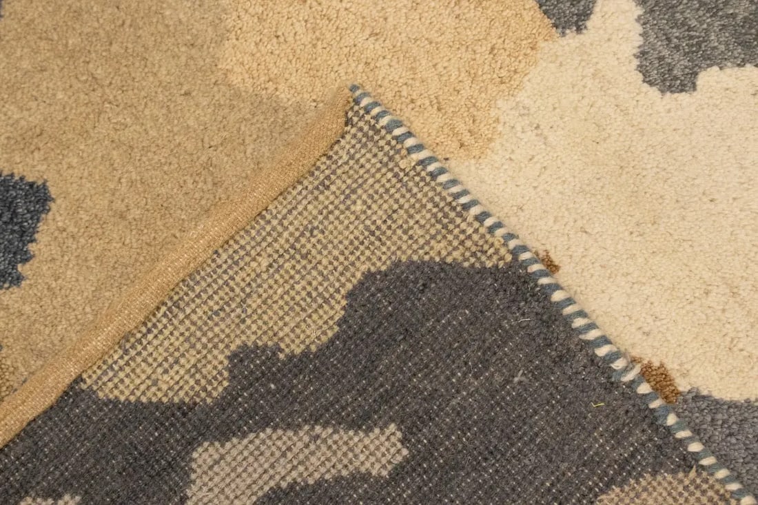 Multicolored Abstract 6'4X9'8 Indo-Gabbeh Oriental Rug - 16