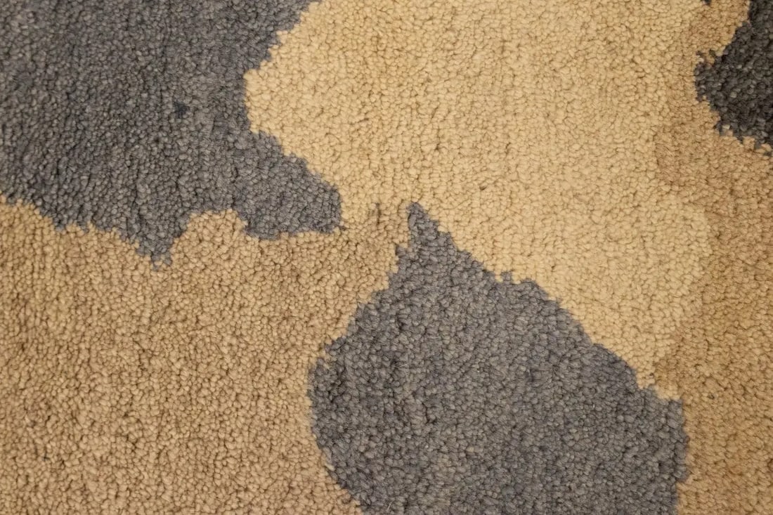 Multicolored Abstract 6'4X9'8 Indo-Gabbeh Oriental Rug - 8