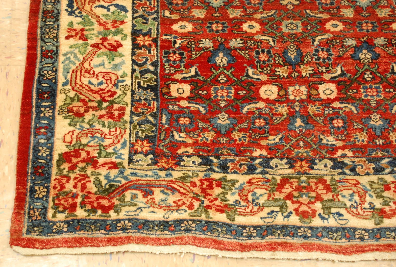 PERSIAN BIJAR RUG 3' 7" x 10' 8" - 4