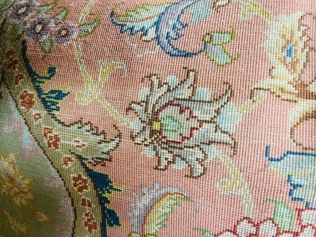 Fine Persian Large silk and wool Tabriz Rug-4815 - 9