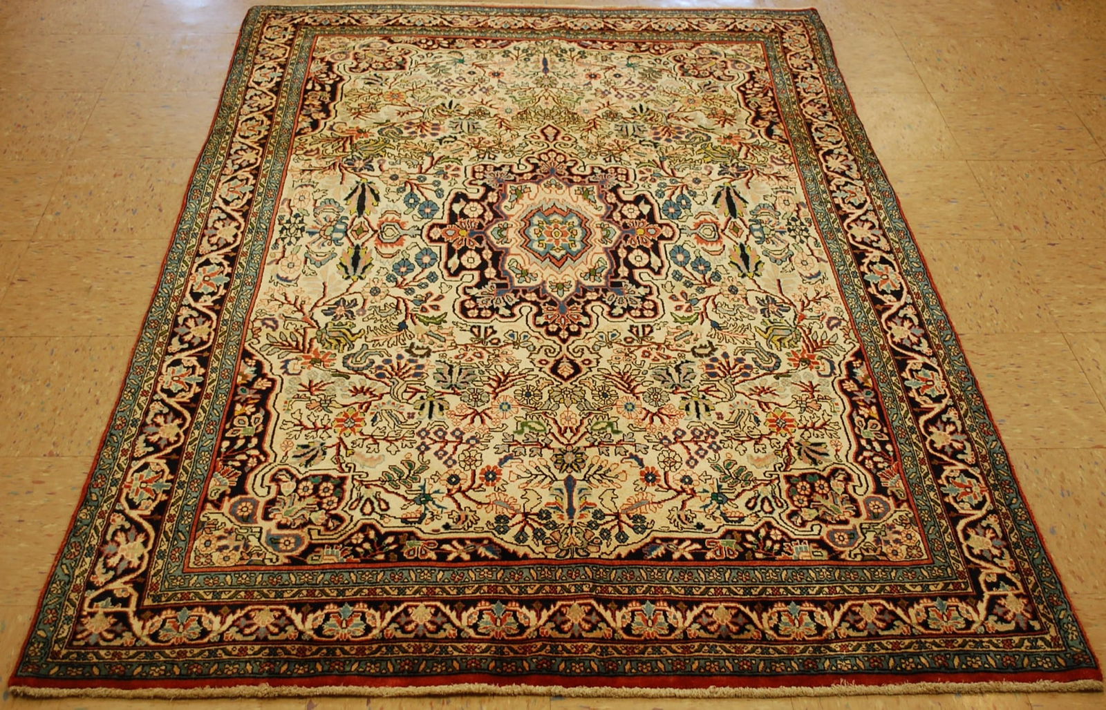 PERSIAN BIJAR RUG 4'7 X 7' (1 of 11)