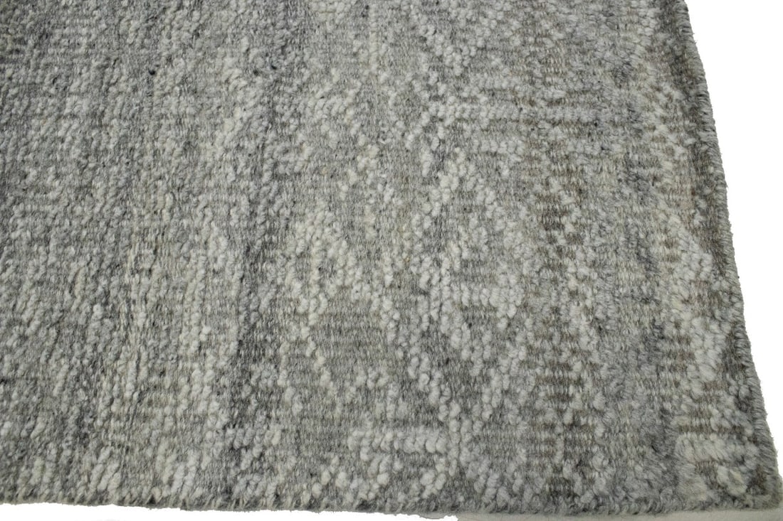 Greige Transitional Geometric 5X8 Oriental Rug - 8