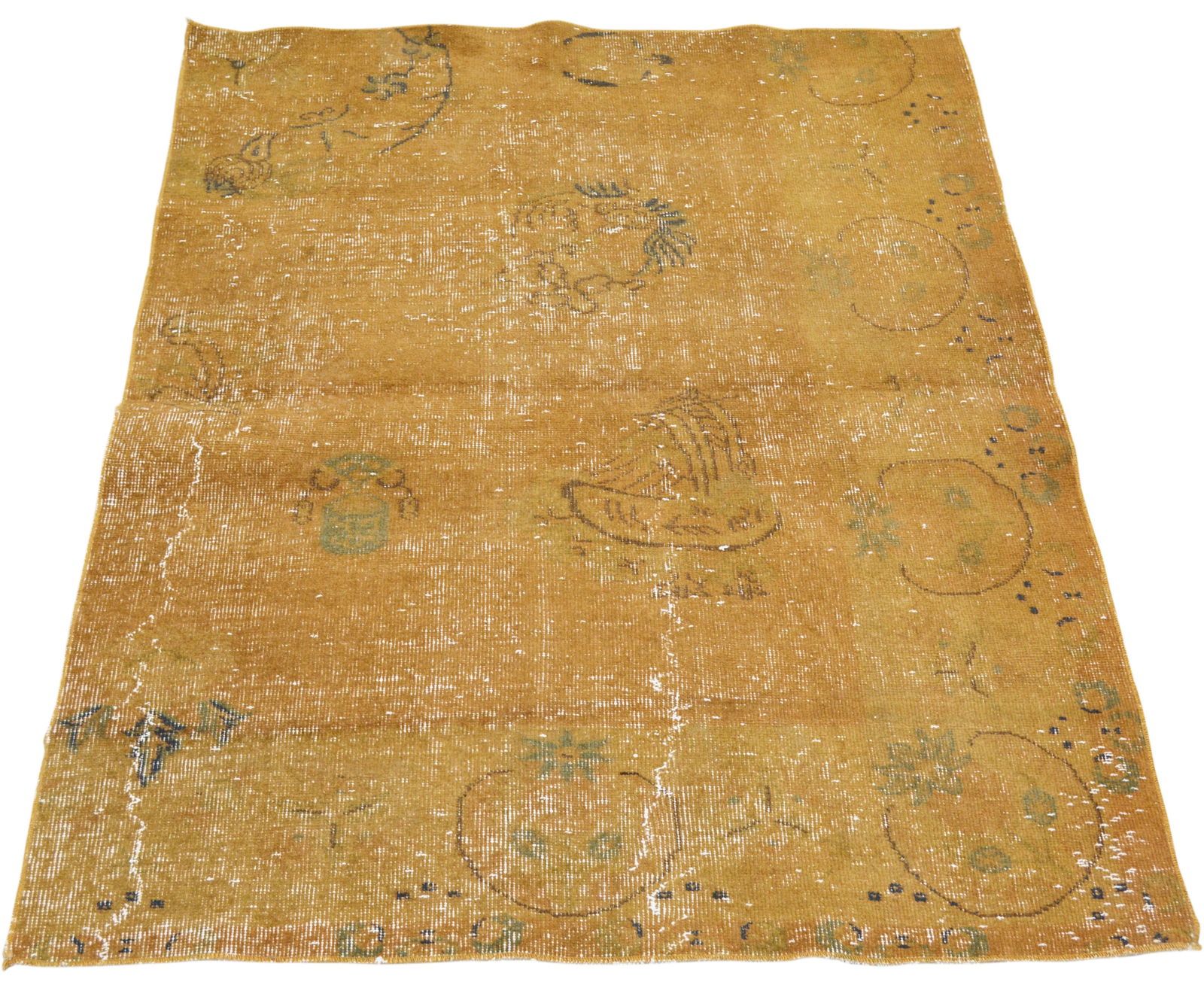 TURKISH HAND KNOTTED WOOL RUG - 2