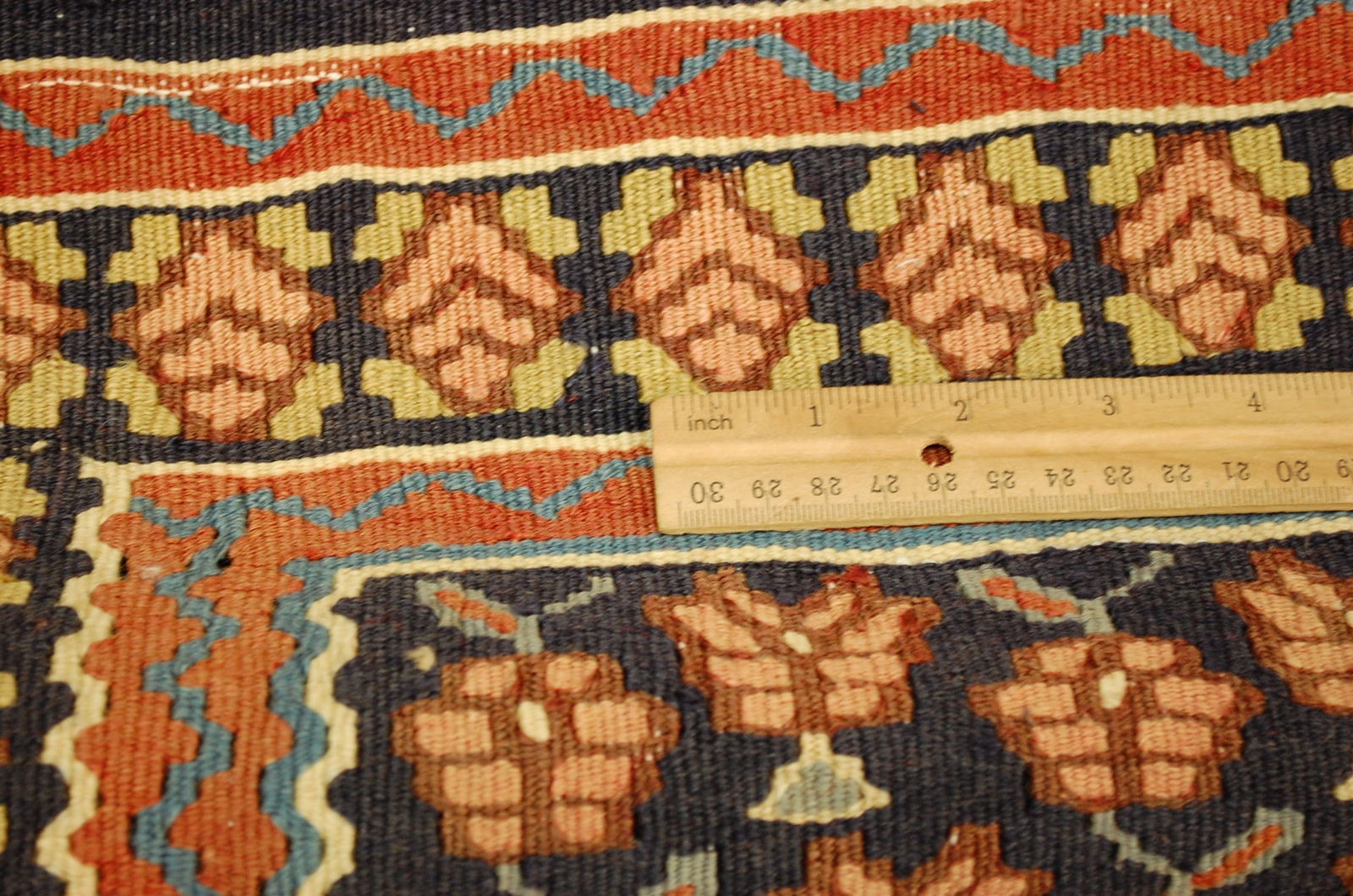 Persian SENNAH KILIM RUG 3.8x5.4 - 10