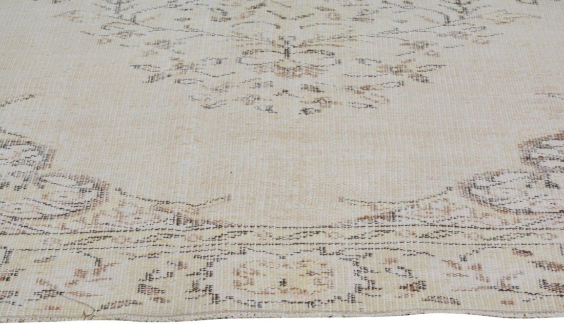 TURKISH HAND KNOTTED WOOL RUG - 4