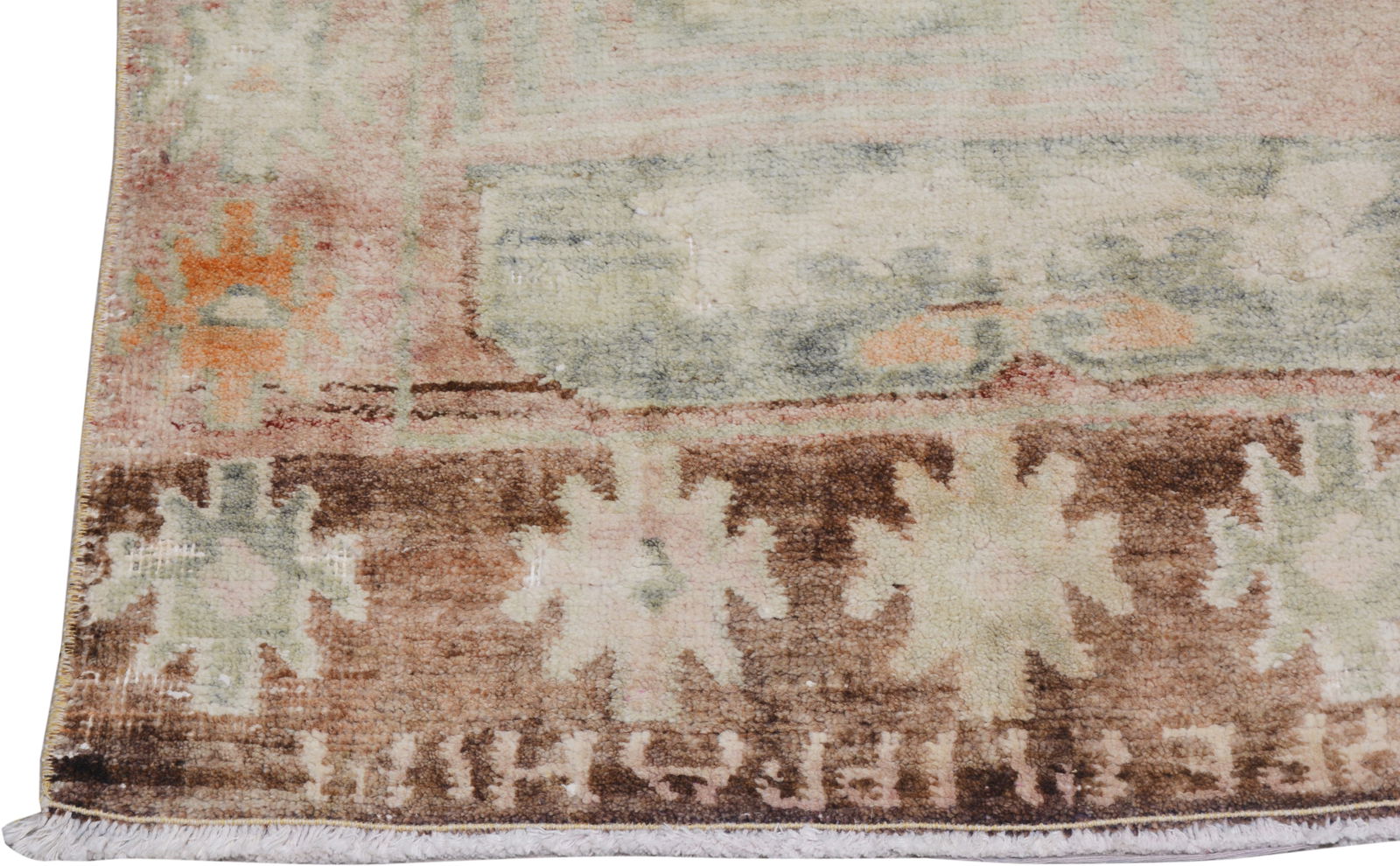 TURKISH HAND KNOTTED WOOL RUG - 3