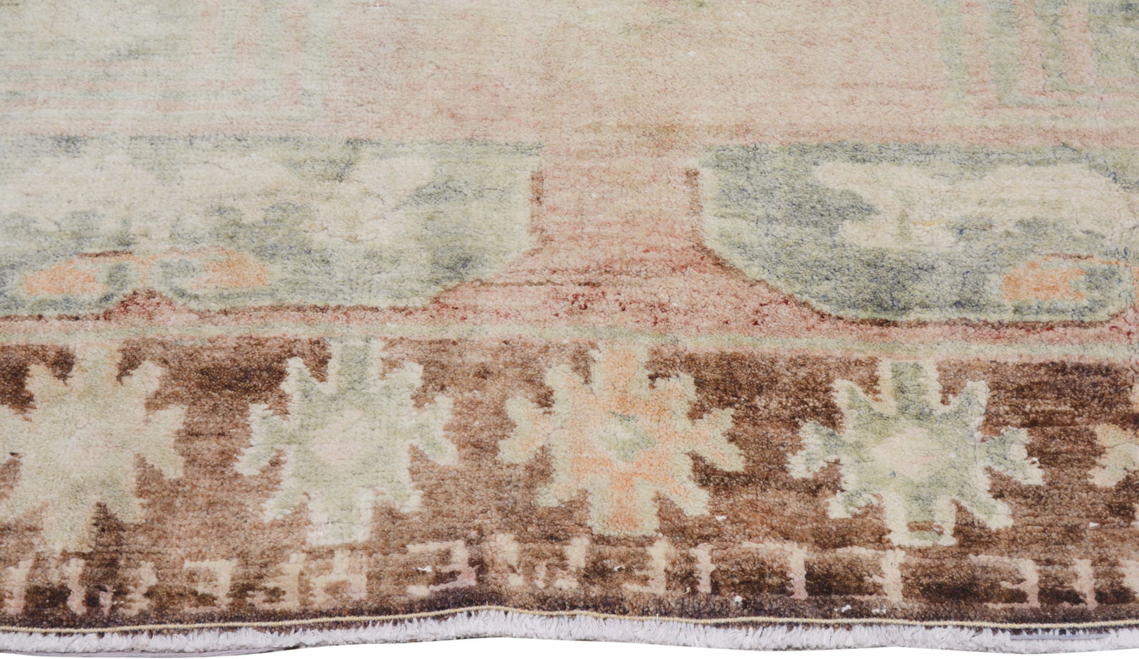 TURKISH HAND KNOTTED WOOL RUG - 4