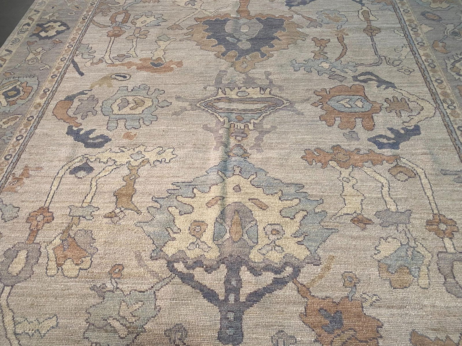 Fabulous Oushak Rug 8'x9'.8" - 3