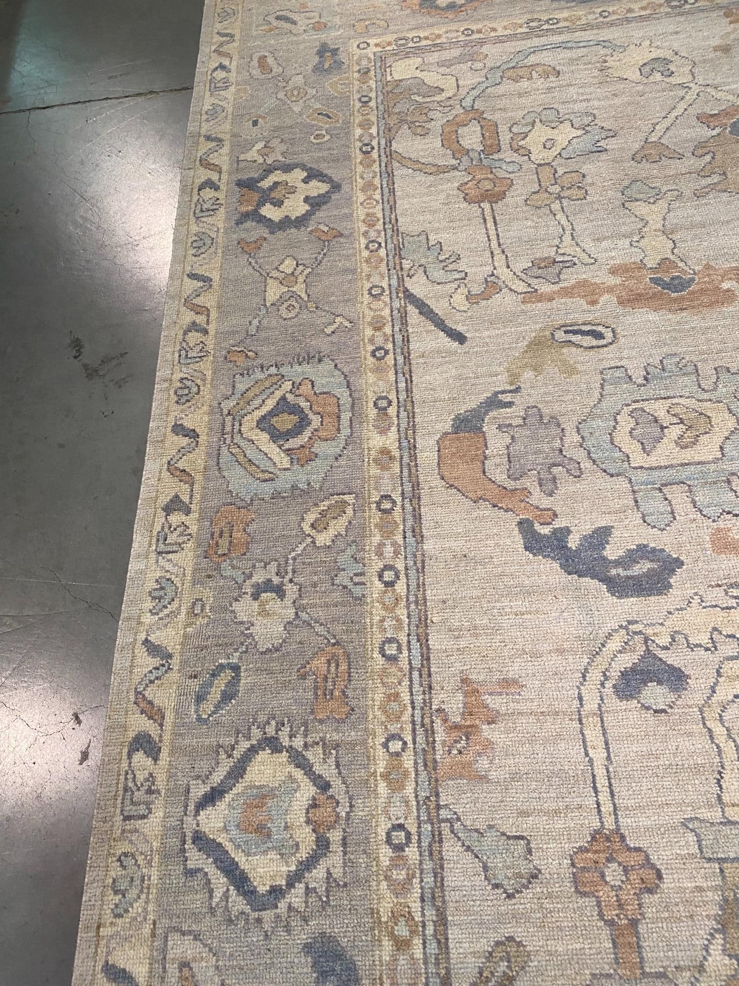 Fabulous Oushak Rug 8'x9'.8" - 4