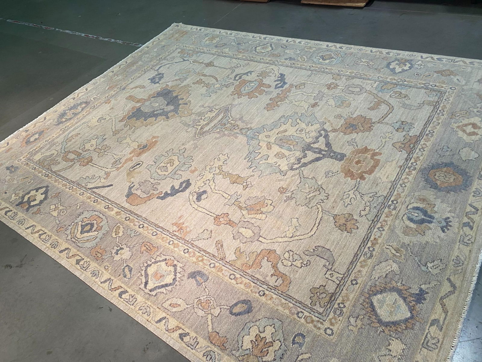 Fabulous Oushak Rug 8'x9'.8" - 5