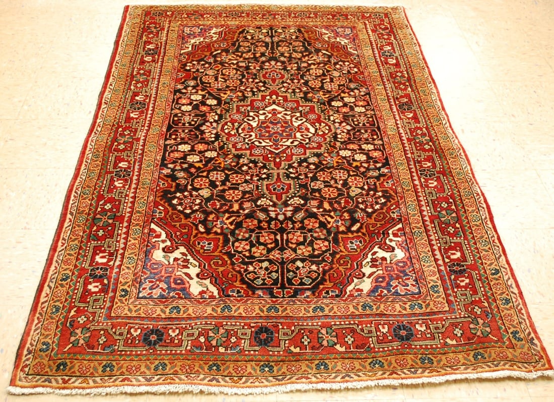 PERSIAN SARUK RUG 4' 4" x 7' 3" (1 of 11)