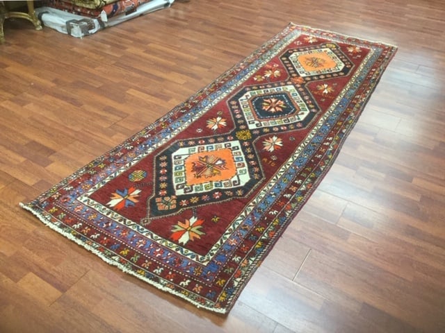 Dated 1916 Turkish Runner-4255 - 7