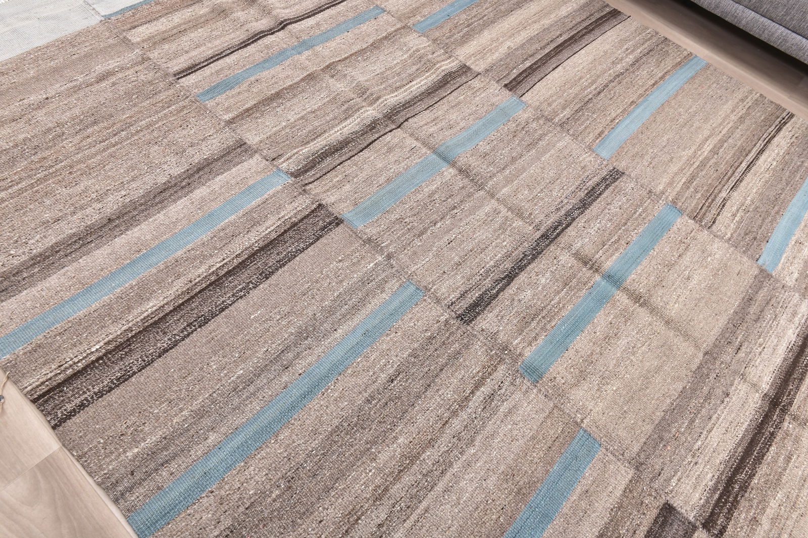 7'8'' x 9'10'' Turkish Handmade Kilim Rug - 35059 - 4