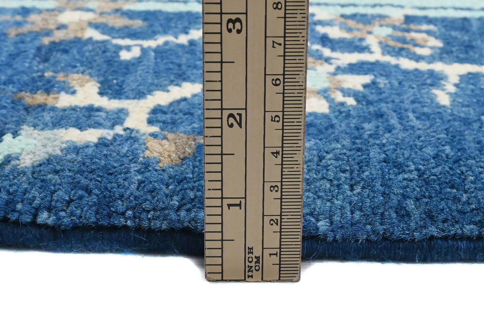 Cream Bordered Modern 5X6 Kazak Osuhak Pakistan Rug - 8