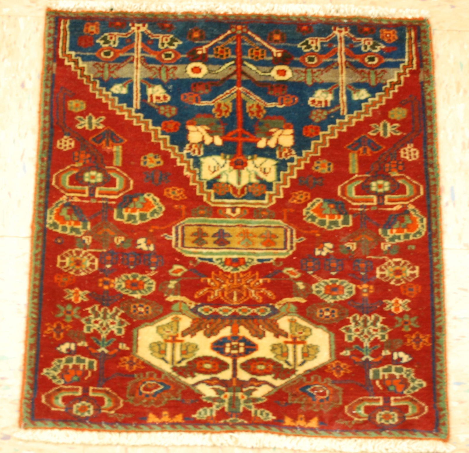 PERSIAN SHIRAZ RUG 1'8" x 1'10" (1 of 10)