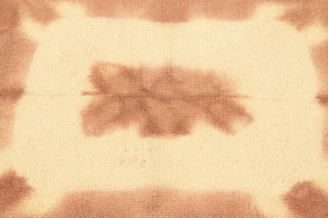 Rust Tie-Dye 5X8 Hand-Tufted Modern Rug - 9