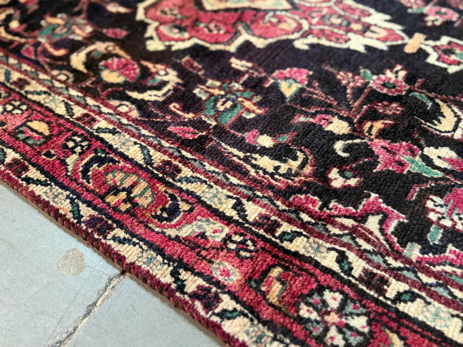 Magnificent Persian Hamedan 3.4x9.9 - 7