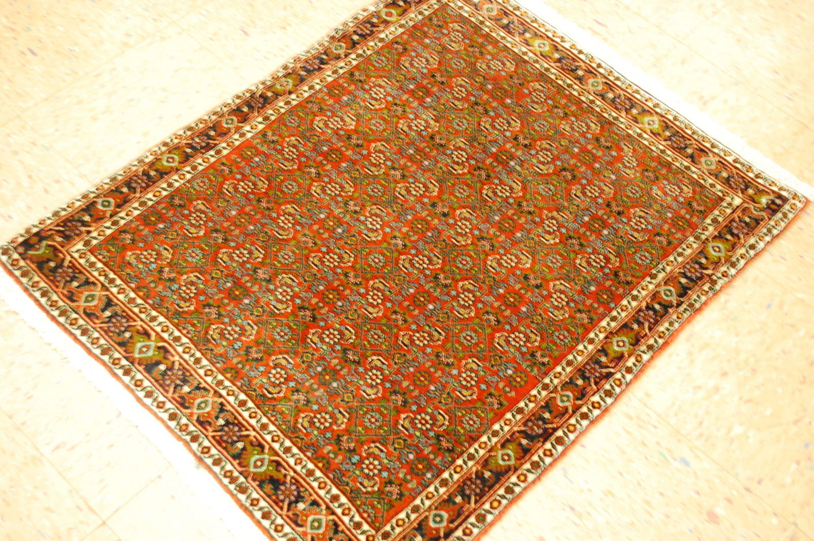 Persian BIJAR RUG 1'11" x 2'11" - 9
