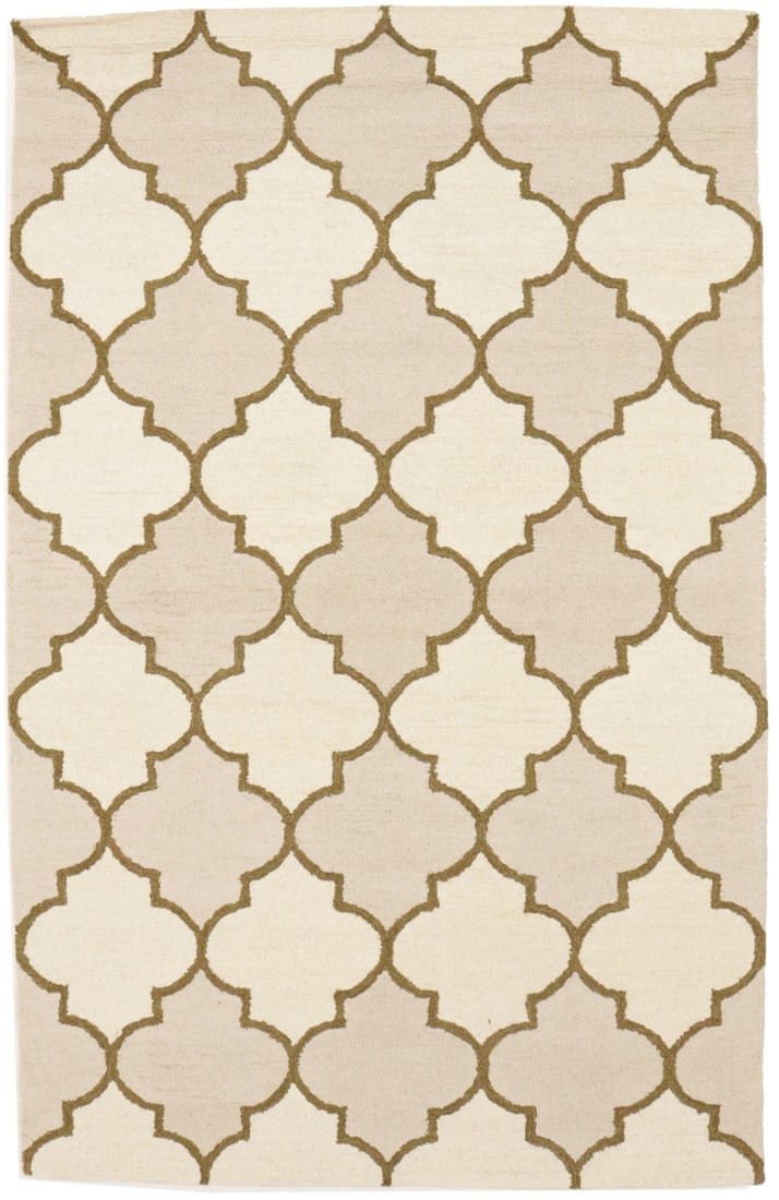 Multicolored Trellis 5X8 Hand-Tufted Modern Rug: Title: Multicolored Trellis 5X8 Hand-Tufted Modern Rug Description:Trellis Style Multicolored Office Studio 5X8 Hand-Tufted Modern Rug Wool Carper Materials:Wool Dimension:5'0 X 8'0 Ft Reserve: $206.0