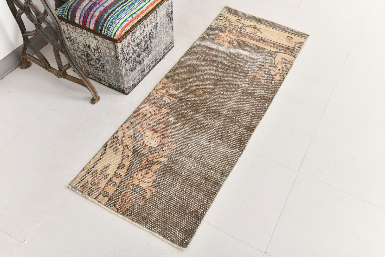 1'10'' x 4'10'' Tulu Filikli Kilim Rug - 24049 - 4