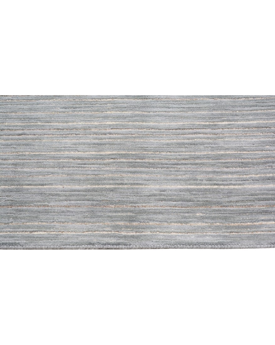 MOROCCAN HAND KNOTTED WOOL RUG - 4