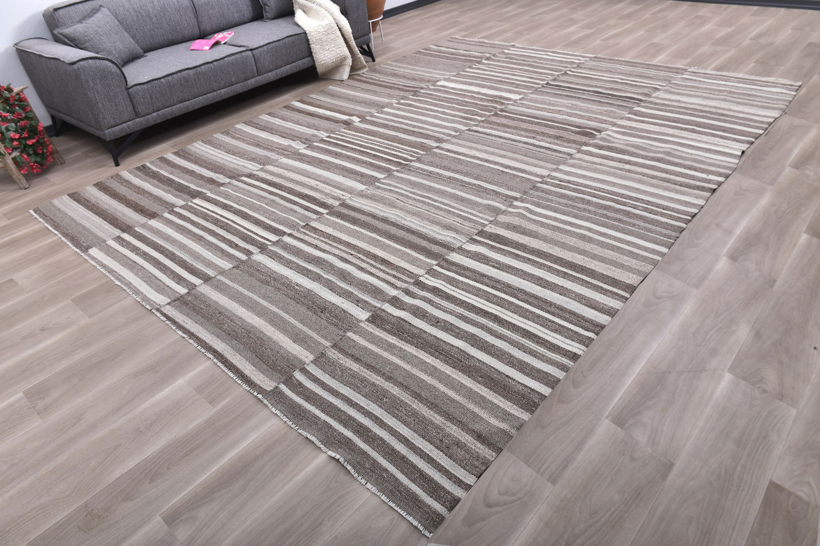 9'2'' x 12'0'' Turkish Handmade Kilim Rug - 241950 - 2