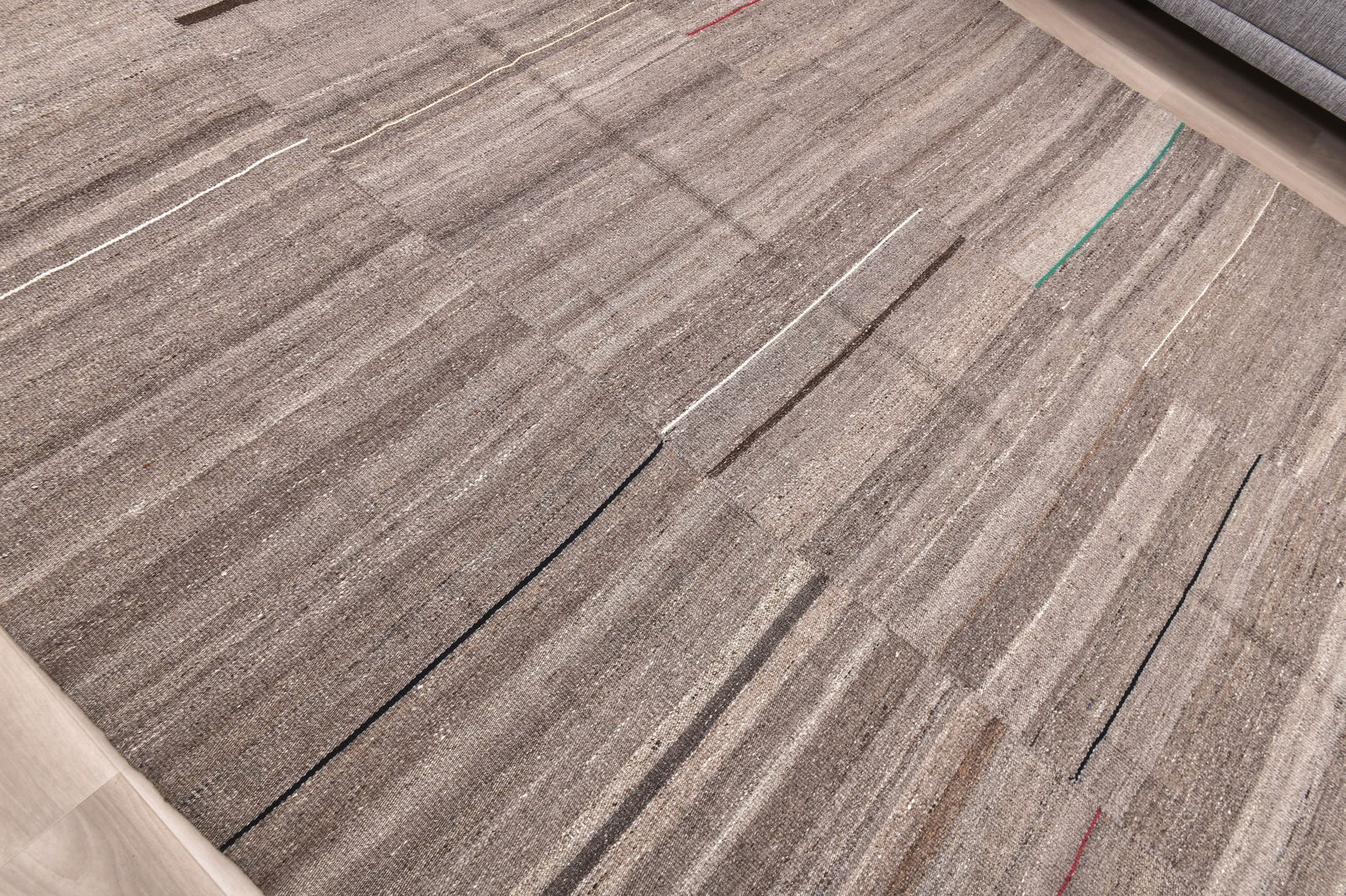 7'4'' x 9'6'' Turkish Handmade Kilim Rug - 35047 - 4