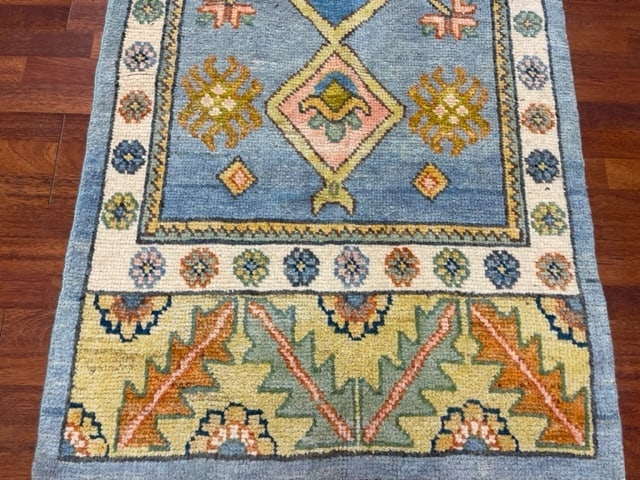 Older Turkish Ushak Runner-5068 - 2