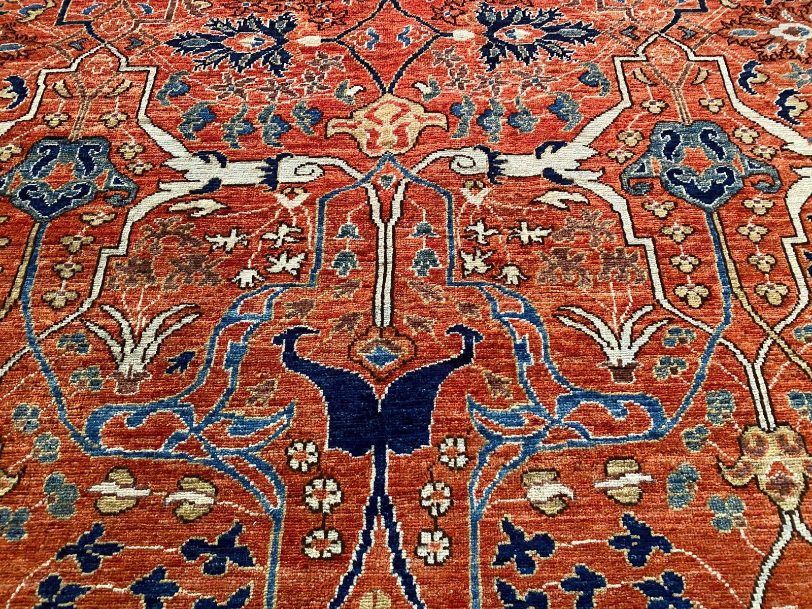 Exquisite Fine Serapi Design Rug 9.1x11.9 - 3