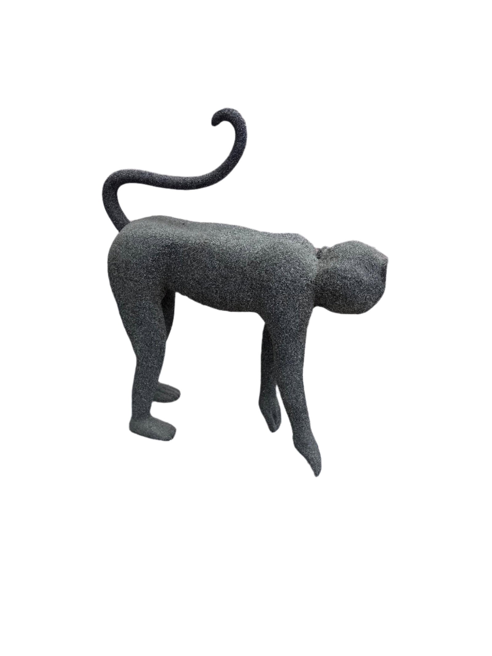MCM Crouching Monkey Sculpture - 12