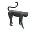 MCM Crouching Monkey Sculpture - 5